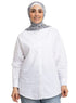 White Oxford Over Size Shirt - Khotwh